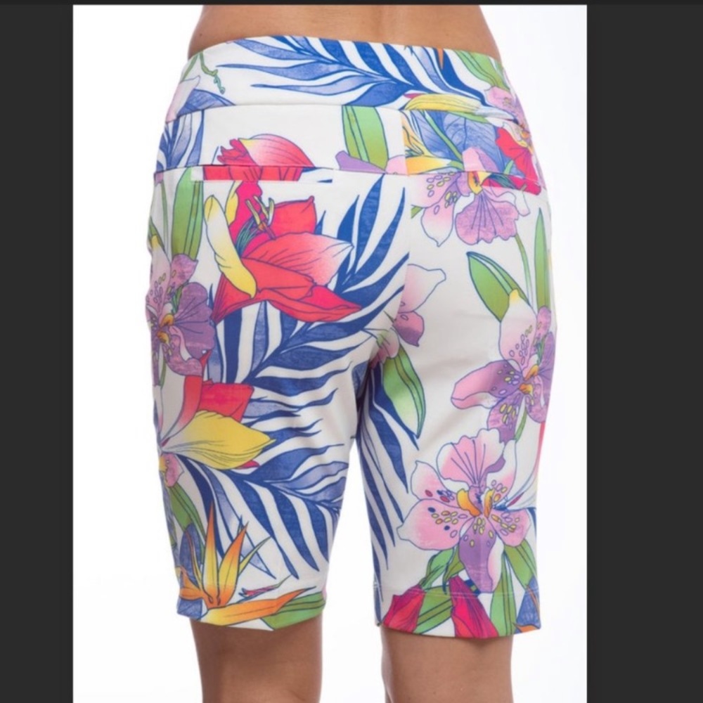 Ibkul Golf/Athletic/Athleisure Bermuda Shorts